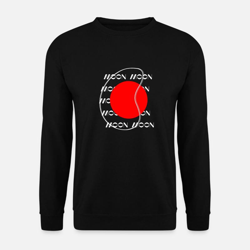 MOON - Unisex Sweatshirt - black