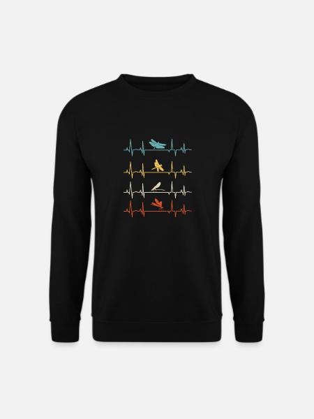 Libellenlibelle Libellen Entomologie - Unisex Pullover - Schwarz