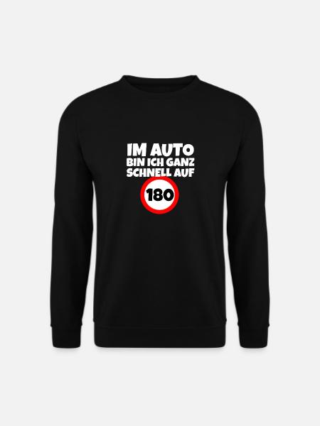Autofahrer Schnelles Autofahren - Unisex Pullover - Schwarz
