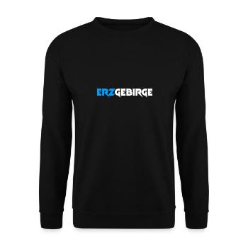 Erzgebirge meine Heimat - Unisex Pullover - Schwarz - Vorne - Alina (178cm) & Michal (187cm)