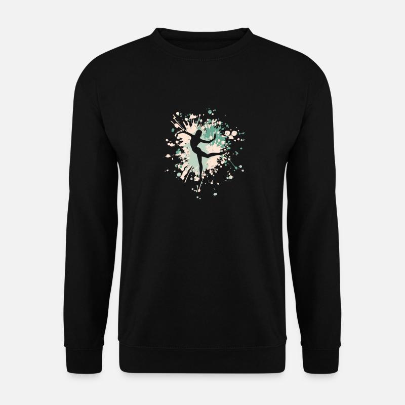 Great Dance Color Splash - Unisex Pullover - Schwarz