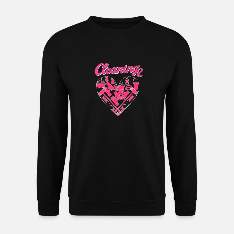 Haushälterin Zimmermädchen Putzfrau - Unisex Pullover - Schwarz