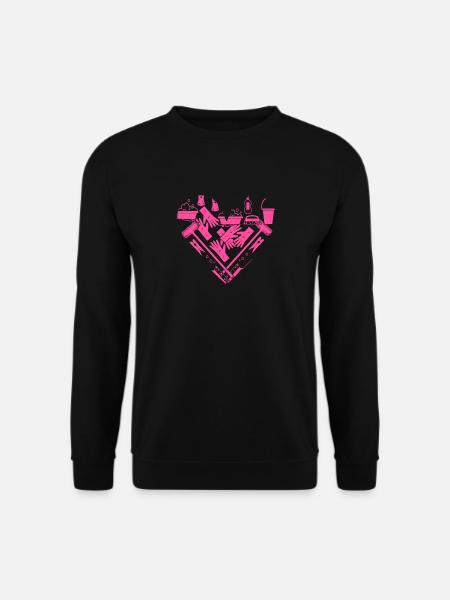 Femme de ménage Nettoyeuse - Sweat-shirt Unisexe - noir