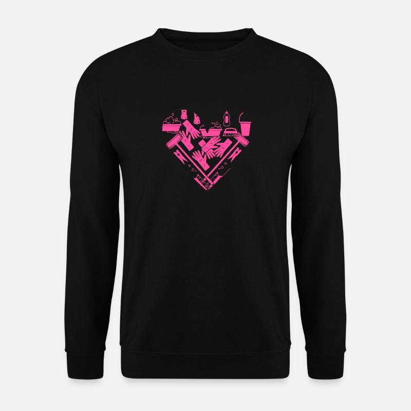 Femme de ménage Nettoyeuse - Sweat-shirt Unisexe - noir
