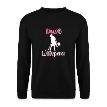Housekeeper Maid Cleaner - Unisex Sweatshirt - black - Front - Alina (178cm) & Michal (187cm)