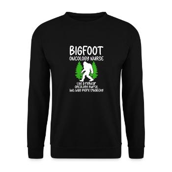Bigfoot Party fournit une infirmière Bigfoot - Sweat-shirt Unisexe - noir - Devant - Alina (178cm) & Michal (187cm)
