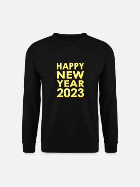Neujahr 2023 - Neujahrs-Countdown-Party - Unisex Pullover - Schwarz