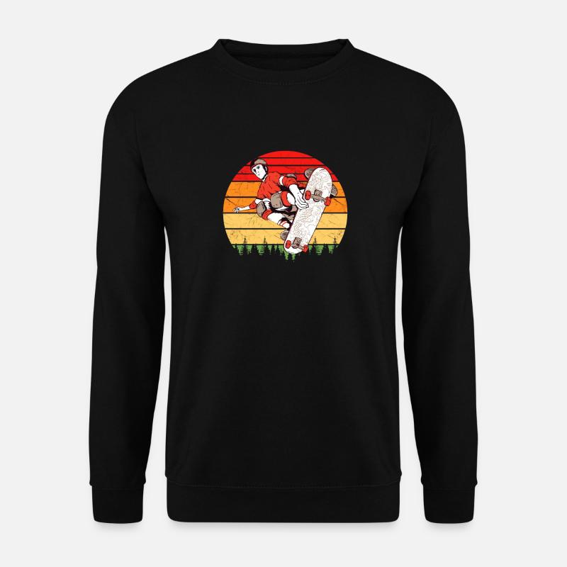 Skaters Skate Skateboarding Skateboard - Unisex Sweatshirt - black