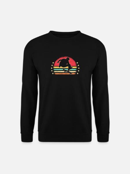 Skaters Skate Skateboarding Skateboard - Unisex Sweatshirt - black