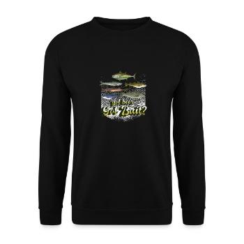 Got beer got baits Got beer got baits inspiration - Unisex Pullover - Schwarz - Vorne - Alina (178cm) & Michal (187cm)