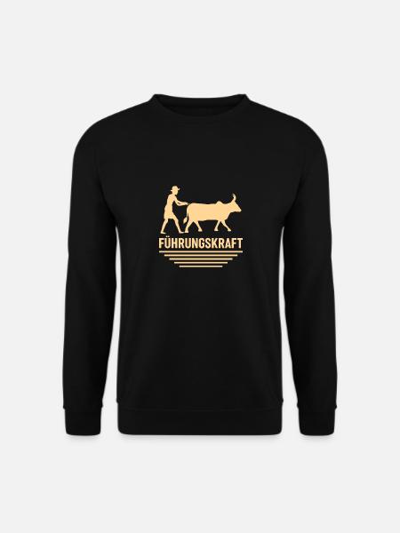 Führungskraft Kuh - Unisex Pullover - Schwarz