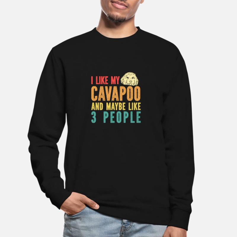 Cavapoo Cavoodle Capoodle Dog Unisex Sweatshirt