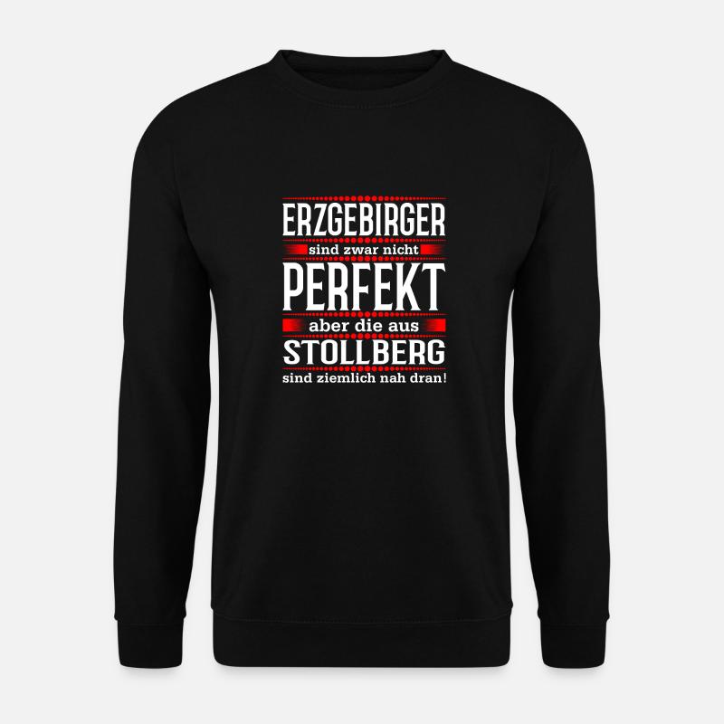 Erzgebirge Stollberg - Unisex Pullover - Schwarz