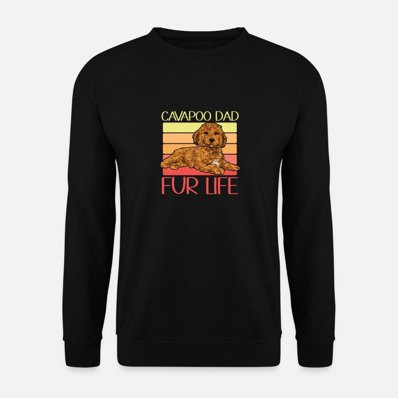 Cavapoo Cavoodle Capoodle Hund - Unisex sweater - sort