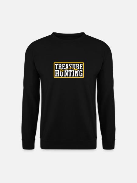 Metaldetektor Schatzsucher Schatzsuche - Unisex Pullover - Schwarz