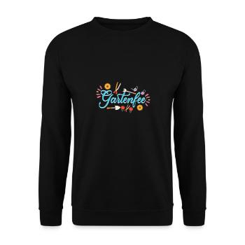 Gardener Gardening Hobby Gardener Gardening - Unisex Sweatshirt - black - Front - Alina (178cm) & Michal (187cm)