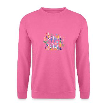 hippie seele - Unisex Pullover - Pink - Vorne