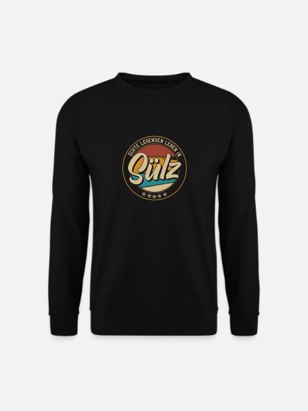Echte legenden leben in Köln Sülz - Unisex Pullover - Schwarz