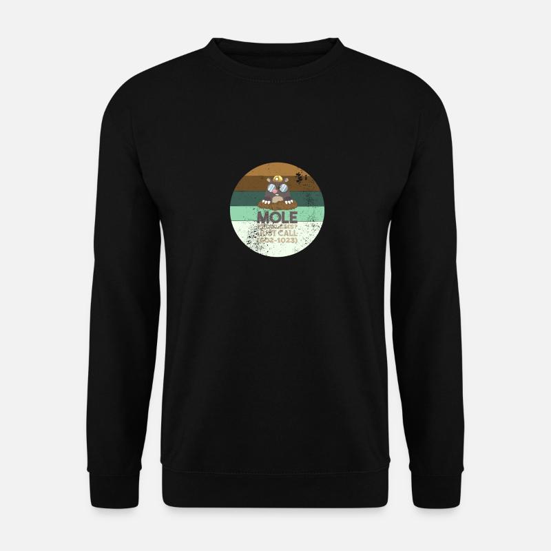 Mole Moles Chimie - Sweat-shirt Unisexe - noir