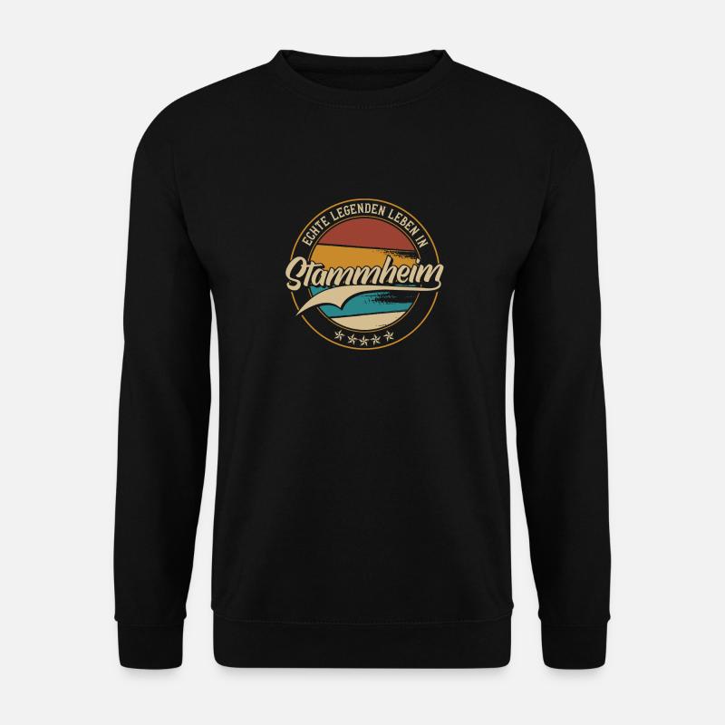 Echte legenden leben in Köln Stammheim - Unisex Pullover - Schwarz
