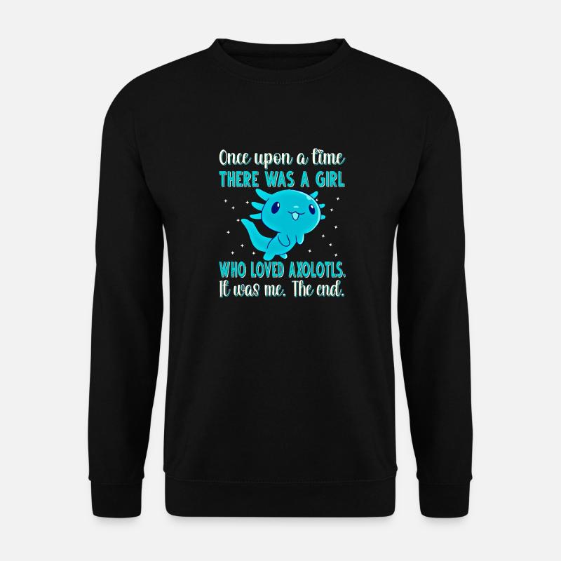Axolotl - Unisex Pullover - Schwarz