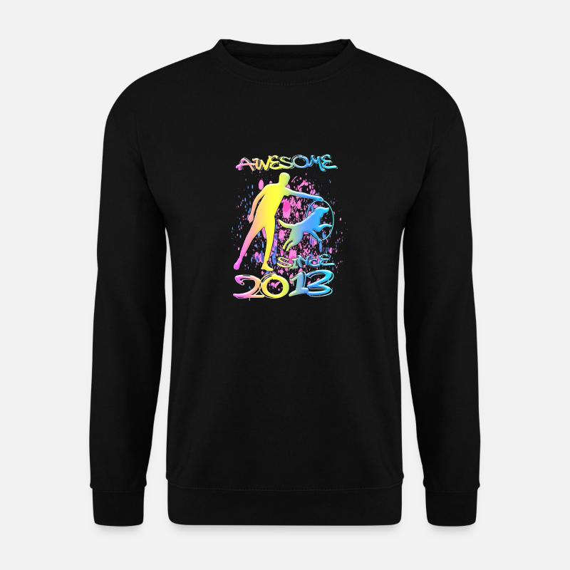 Awesome since 2013. Agility, Hundetraining - Unisex Sweatshirt - black