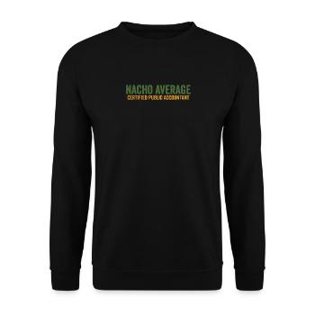 Cool Certified Public Accountant CPA Accountant - Sweat-shirt Unisexe - noir - Devant - Alina (178cm) & Michal (187cm)
