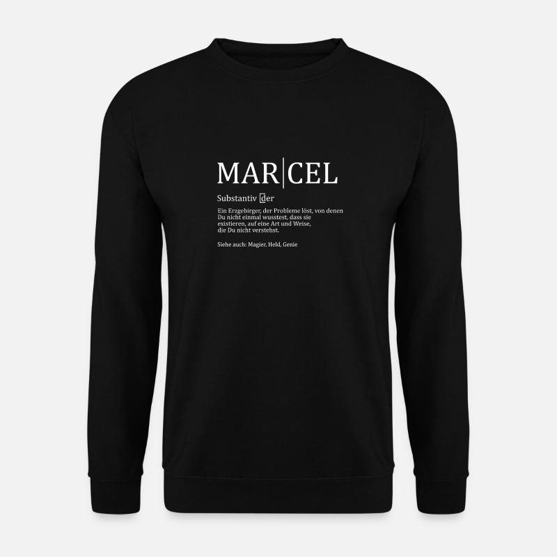 Erzgebirge Marcel - Unisex Pullover - Schwarz