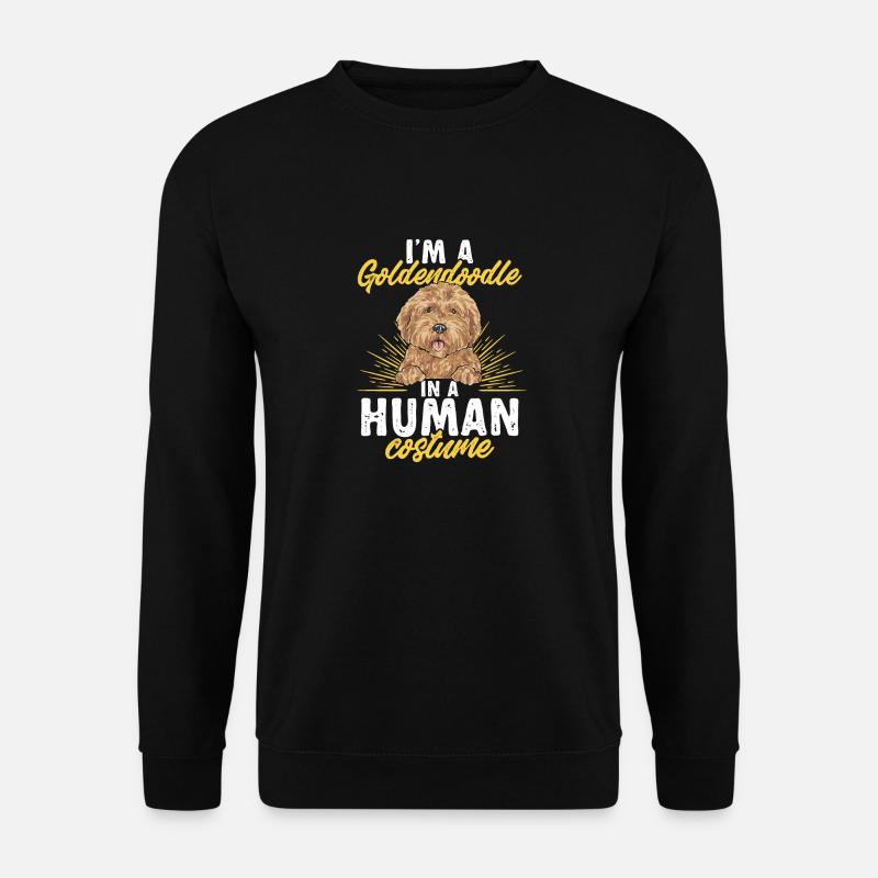 Goldendoodle Doodle Dog - Unisex Sweatshirt - black