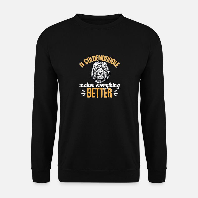 Goldendoodle Doodle Chien - Sweat-shirt Unisexe - noir