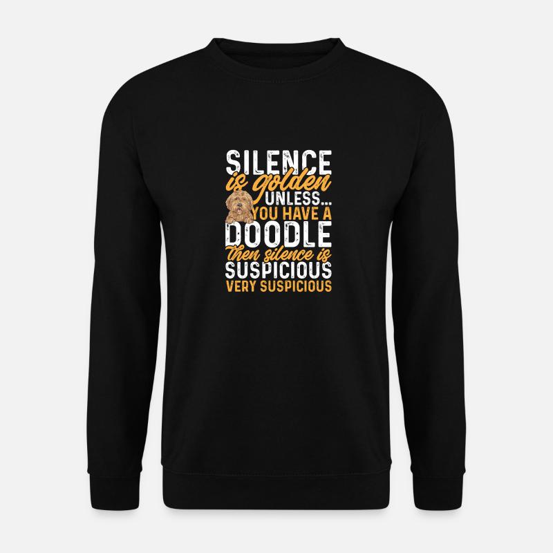Goldendoodle Doodle Hund - Unisex Pullover - Schwarz
