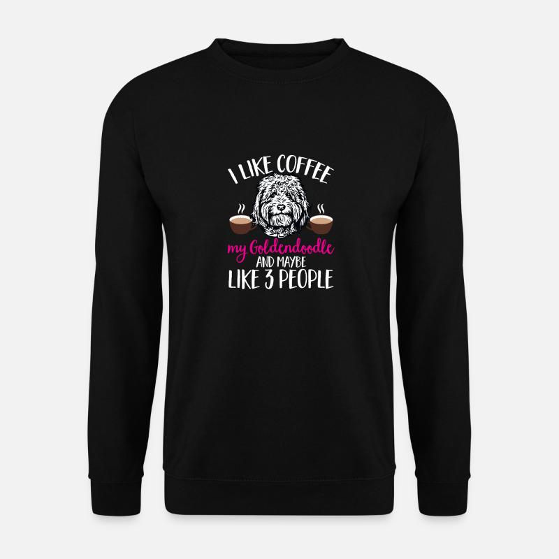 Goldendoodle Doodle Hund - Unisex Pullover - Schwarz