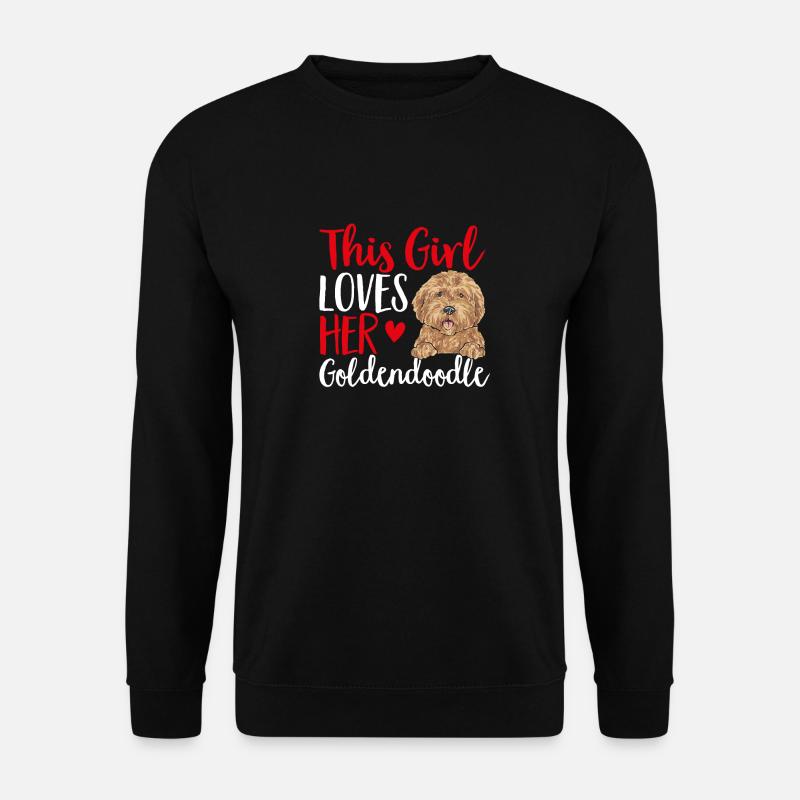 Goldendoodle Doodle Hund - Unisex Pullover - Schwarz