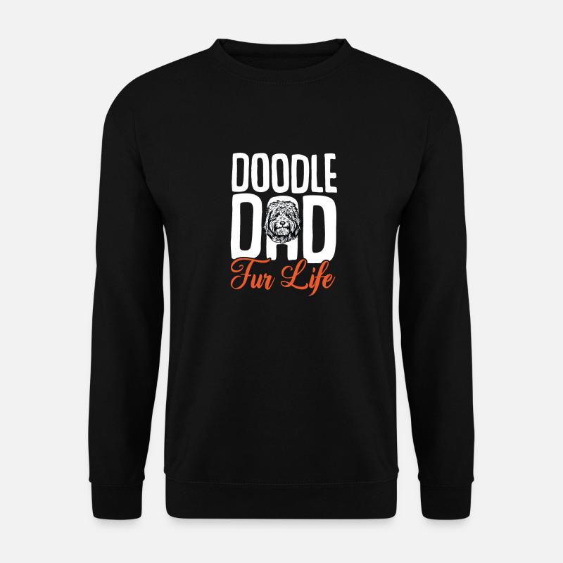 Goldendoodle Doodle Dog - Unisex Sweatshirt - black