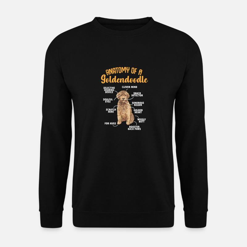 Goldendoodle Doodle Dog - Unisex Sweatshirt - black