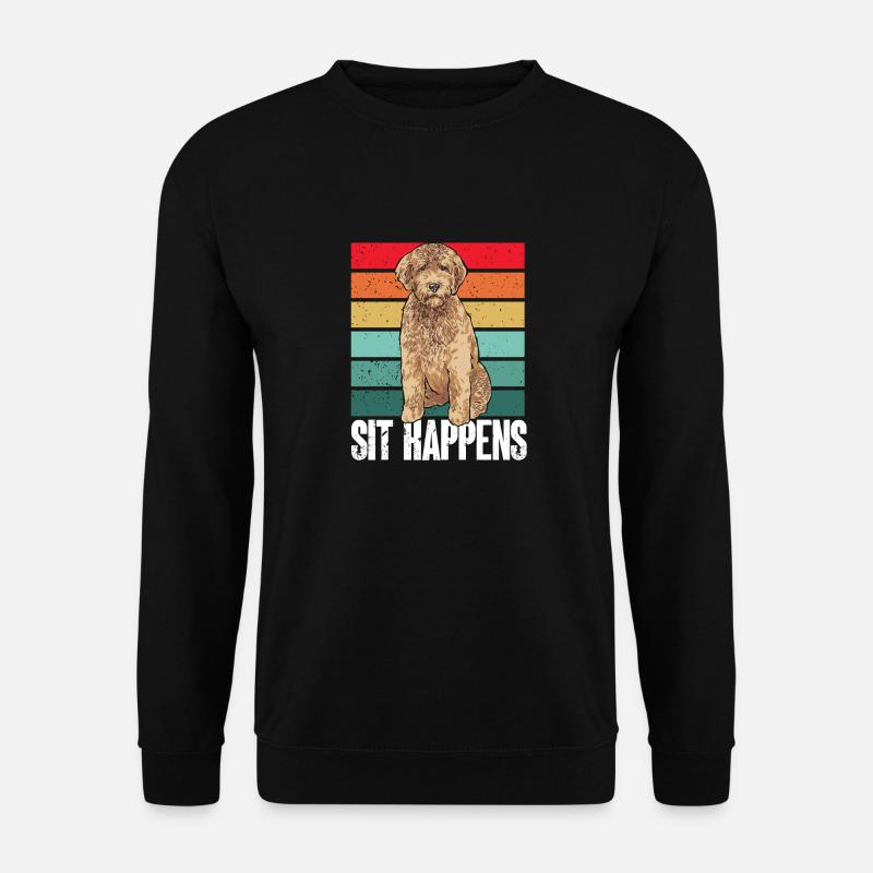 Goldendoodle Doodle Dog - Unisex Sweatshirt - black