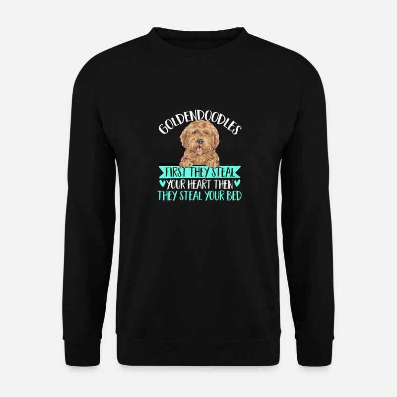 Goldendoodle Doodle Dog - Unisex Sweatshirt - black