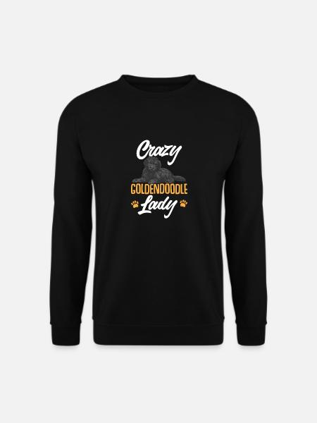 Black Goldendoodle Doodle Hund - Unisex Pullover - Schwarz