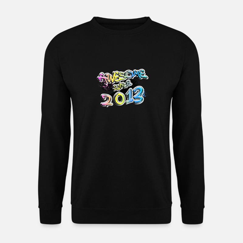 Awesome since 2013 - Unisex Pullover - Schwarz