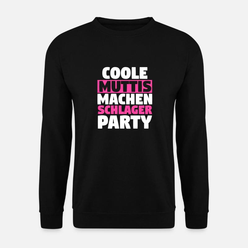 Musik Musiker Schlager - Unisex Pullover - Schwarz