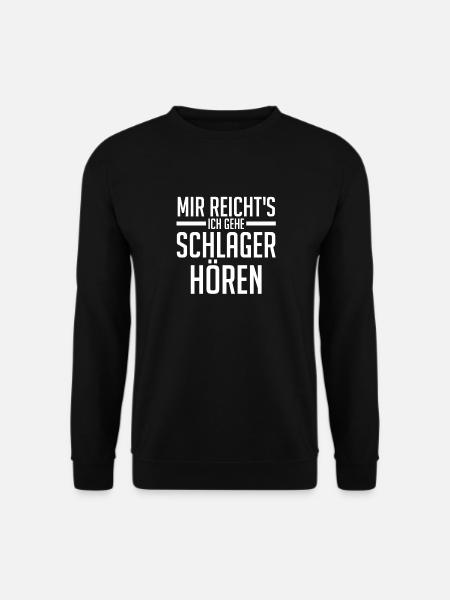 Musik Musiker Schlager - Unisex Pullover - Schwarz