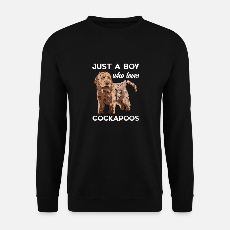 Cockapoo Hund - Unisex Pullover - Schwarz