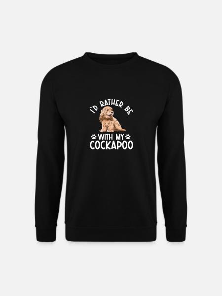 Cockapoo Chien - Sweat-shirt Unisexe - noir