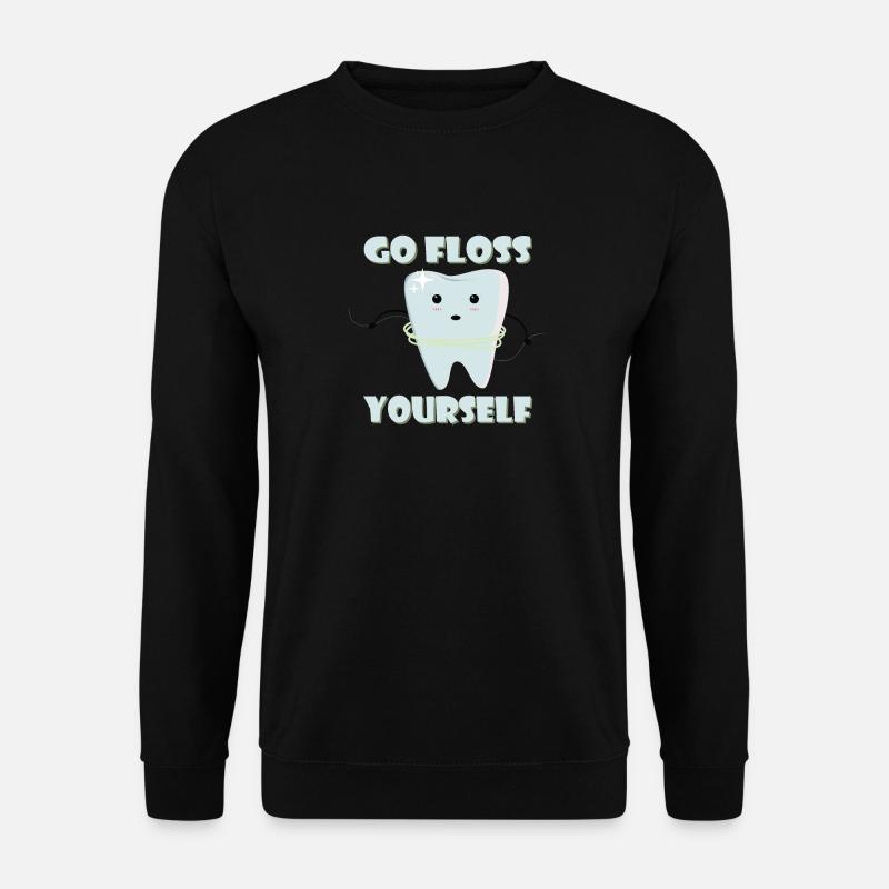 Go floss - Unisex Sweatshirt - black