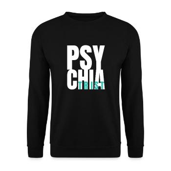 Hôpital psychiatrique de psychiatrie - Sweat-shirt Unisexe - noir - Devant - Alina (178cm) & Michal (187cm)