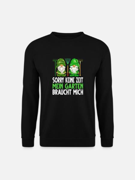 Garten Hobbygärtner Gärtner - Unisex Pullover - Schwarz