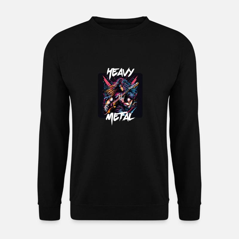 Graffiti Style - Heavy Metal 12 - Unisex Pullover - Schwarz