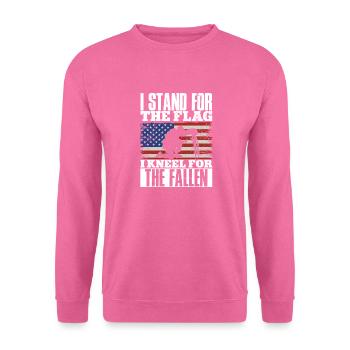Gedenktag Vierter Juli Veteranen Soldat Patriotisc - Unisex Pullover - Pink - Vorne
