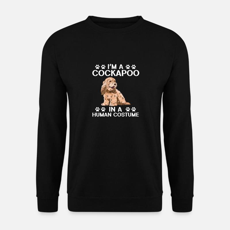 Cockapoo Dog - Unisex Sweatshirt - black