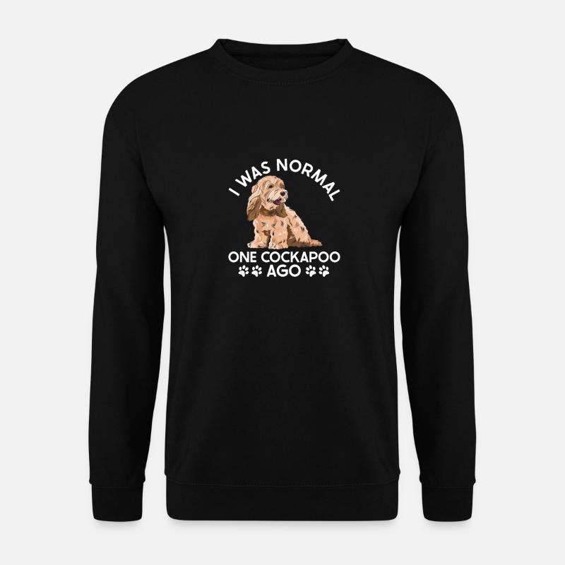 Cockapoo Dog - Unisex Sweatshirt - black
